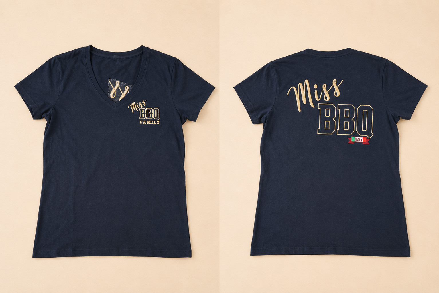𝐌𝐈𝐒𝐒 𝐁𝐁𝐐 𝐈𝐓𝐀𝐋𝐘 𝐓-𝐒𝐇𝐈𝐑𝐓 | OFFICIAL BBQ APPAREL gallery