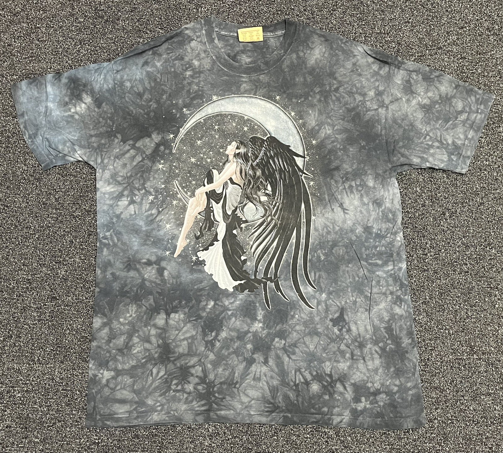 2007 THE MOUNTAIN Nene Thomas Stargazer Onyx Angel Tie Dye T-Shirt XL