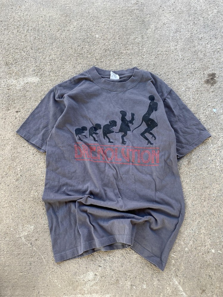 Anvil Splice Drenolution Shirt Mens Small Gray Horror Sci-Fi Movie Graphic Tee