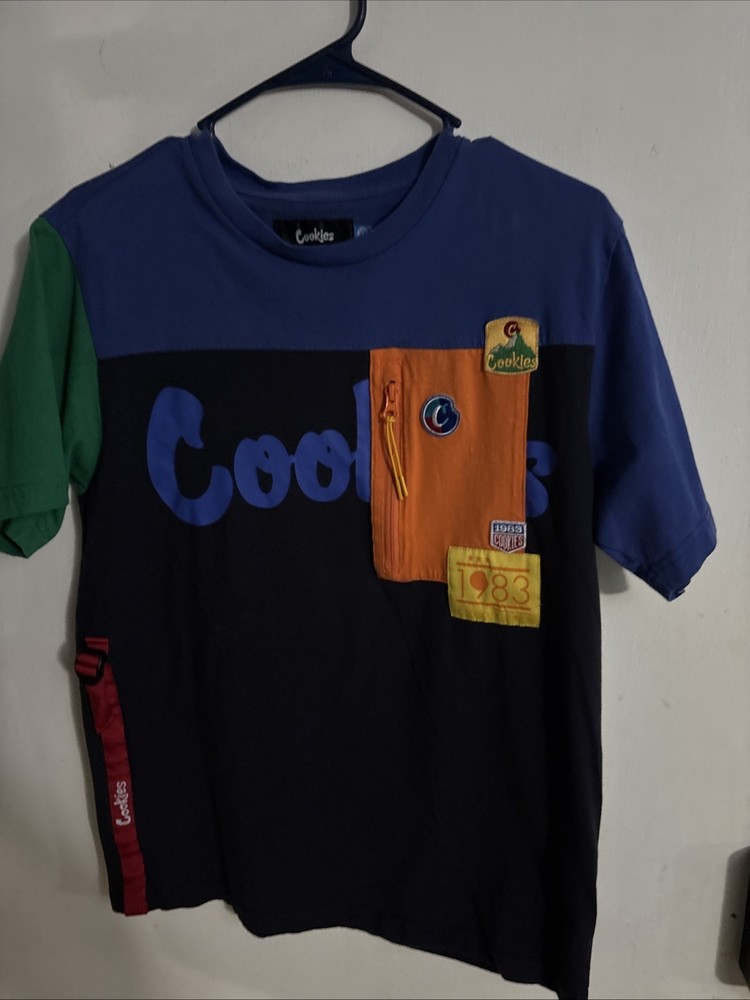 COOKIES COLORES BLUE KNIT TEE