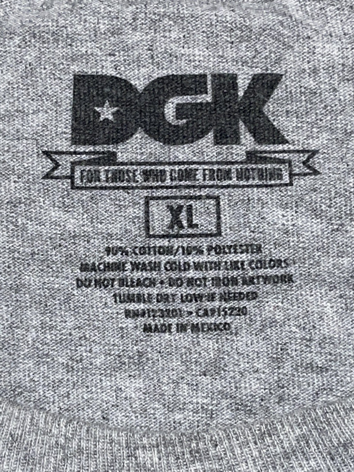 DGK All Day Motivation Size:XL Gray Money Men's Tee T-Shirt Skate Streetwear gallery