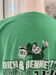 2018 St Patrick’s Day Pubawl Charlotte NC Graphic Tee XL Bud Light Rich Bennett