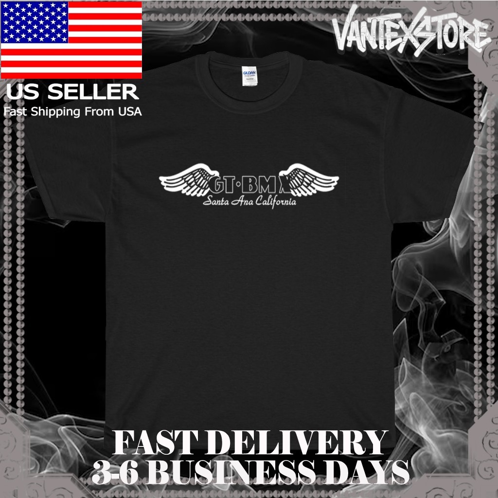 NEW SHIRT GT BMX CALIFORNIA LOGO MEN’S T-SHIRT FUNNY AMERICAN USA SIZE S-5XL