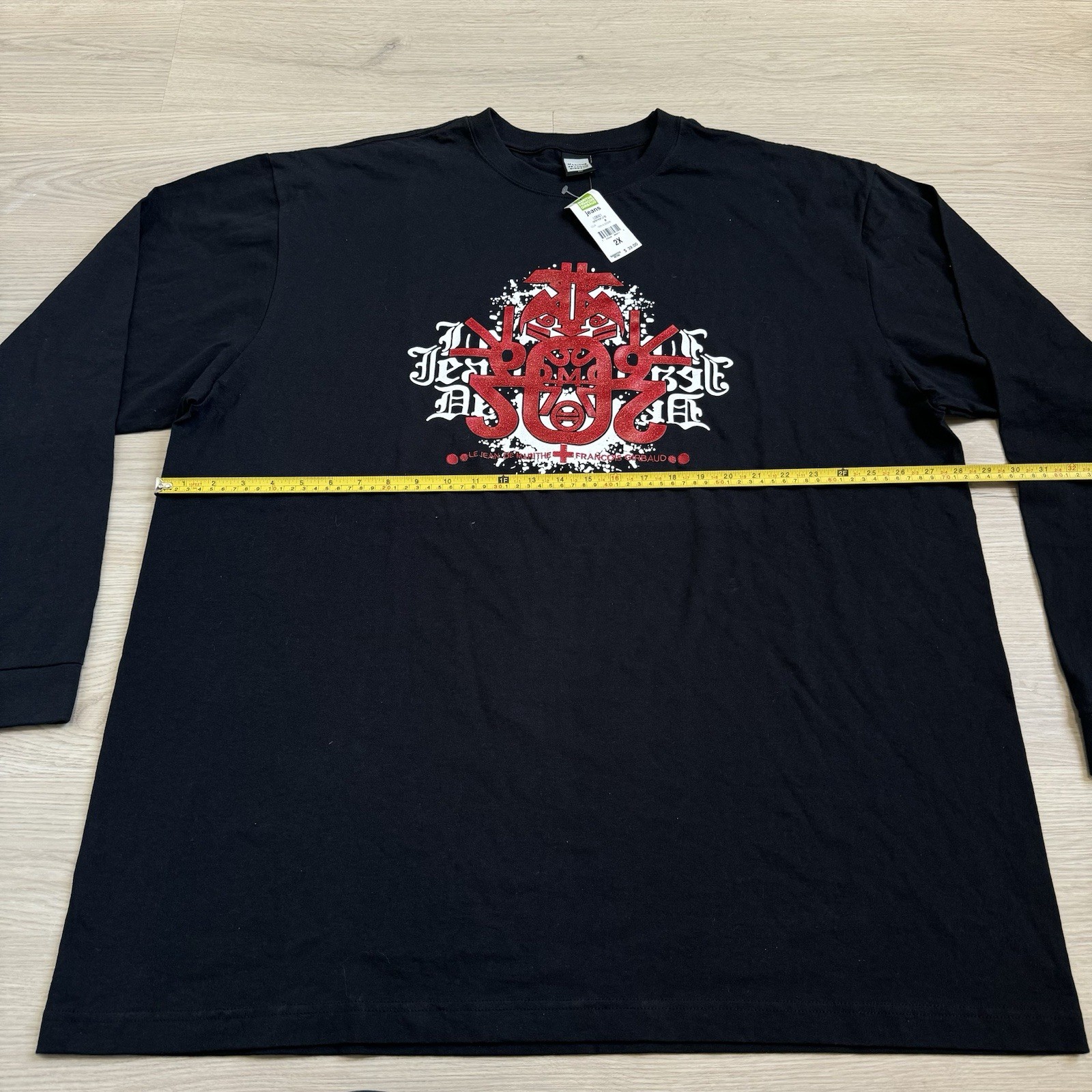Brand New With Tags Vintage Marithe Francois Girbaud Shirt Long Sleeve Graffiti gallery