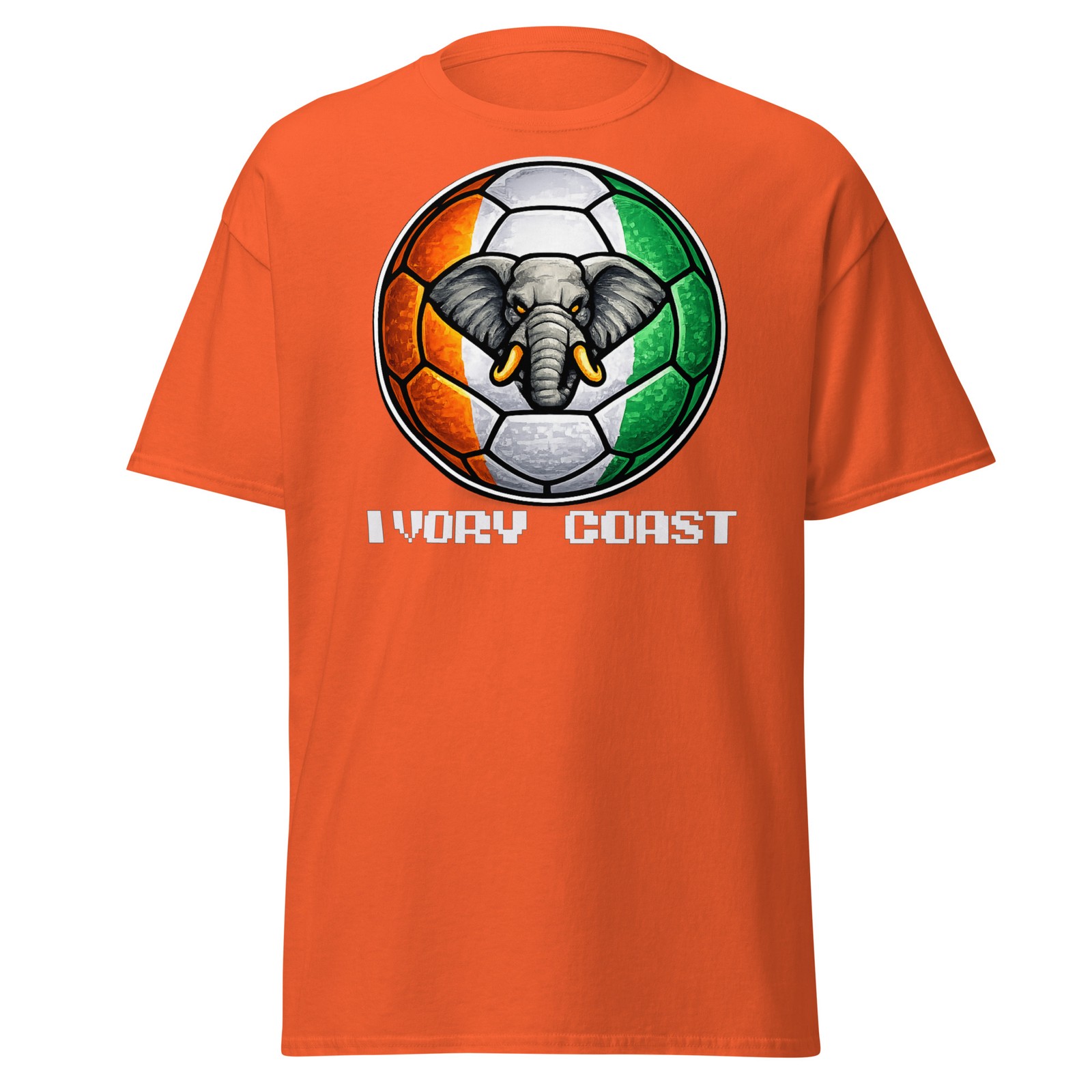 Ivory Coast Soccer Shirt Retro Video Game Football Fan Tee 2026 Tournament Cup gallery