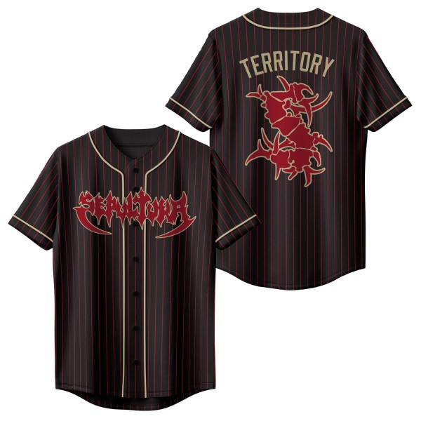 Hot New Sepultura Territory Baseball Jersey Shirt All Sizes S-5XL Shirt TD1371 gallery