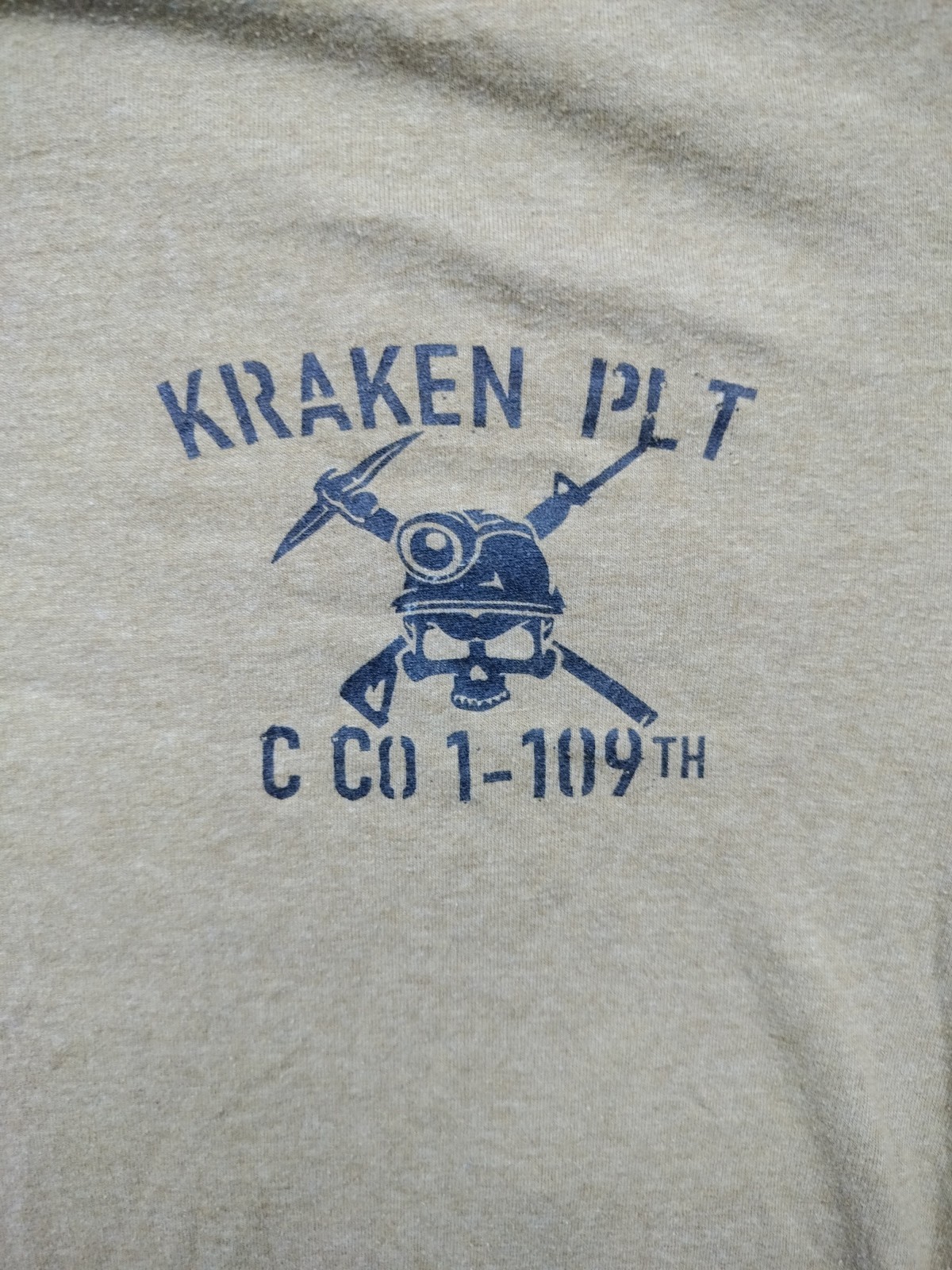 Mens S Obscure Military Port & Company Shirt Olive Green Pit 19" Length 27" gallery