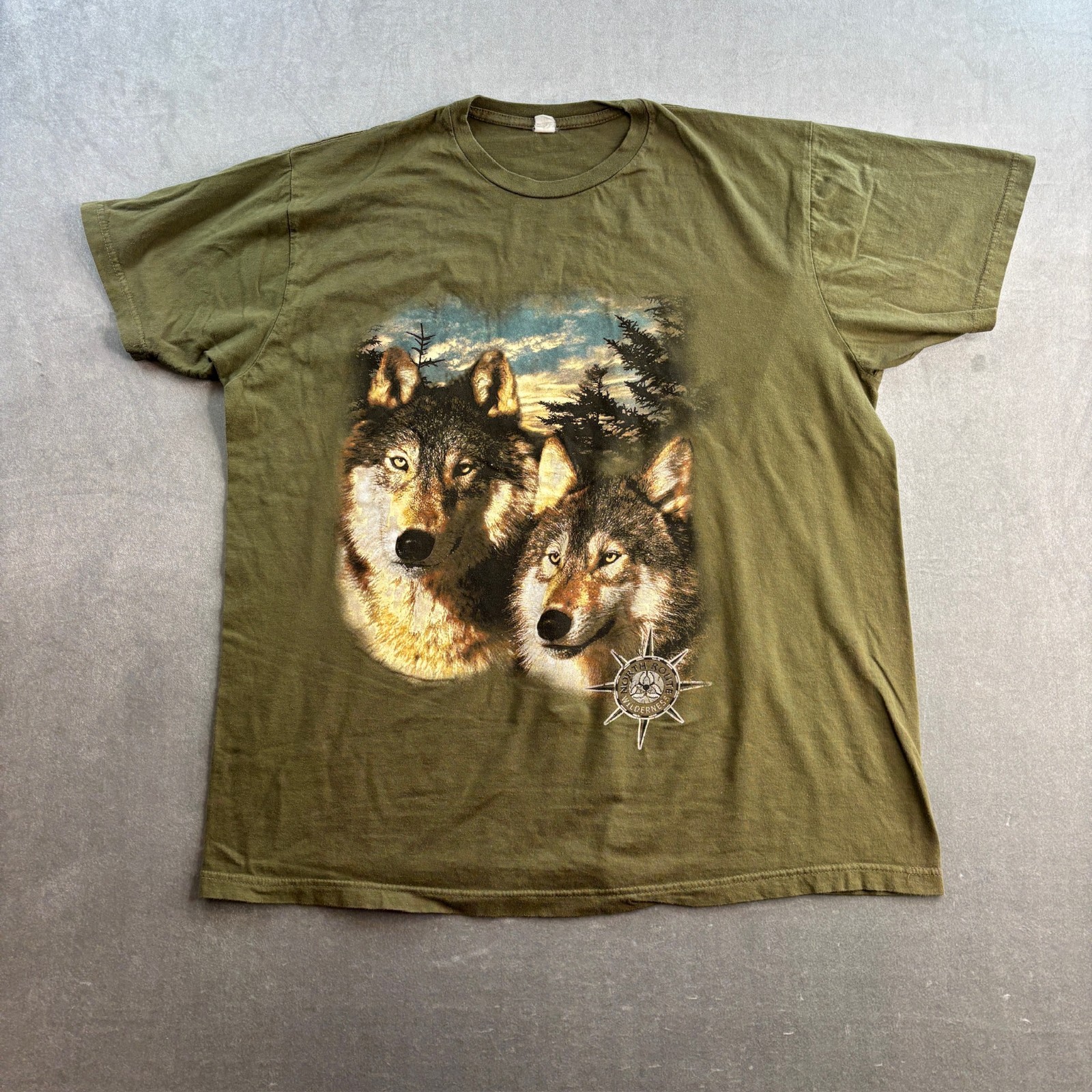Vintage Wolf T Shirt Wildlife Sz XL gallery