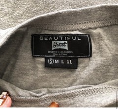 Beautiful Giant Heather gray tshirt with pocket design S