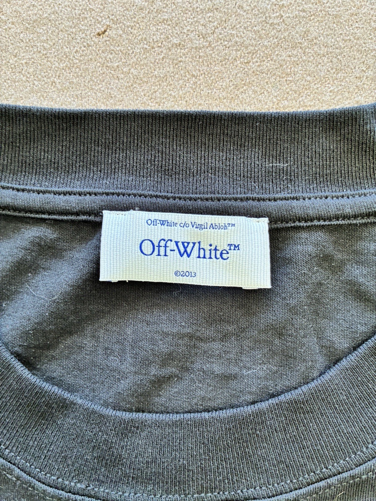 OFF WHITE “ I Need Space” STAFF T Shirt Fall Winter 2023 XL gallery