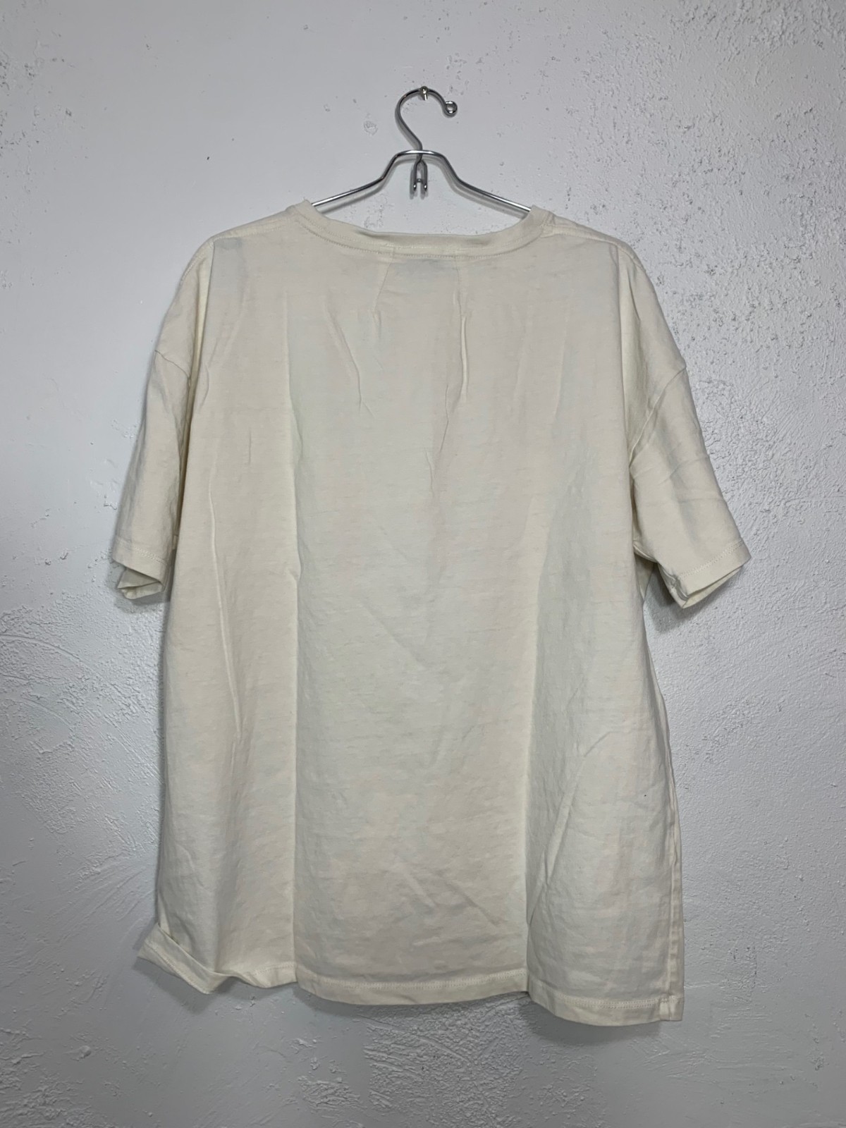 Rhude Mens Cream Blue And Black Leopard T-Shirt Size Large EUC Made In USA gallery