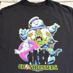 Ghostbusters Black T-Shirt Medium 2021. See picture 2 tiny grey spot