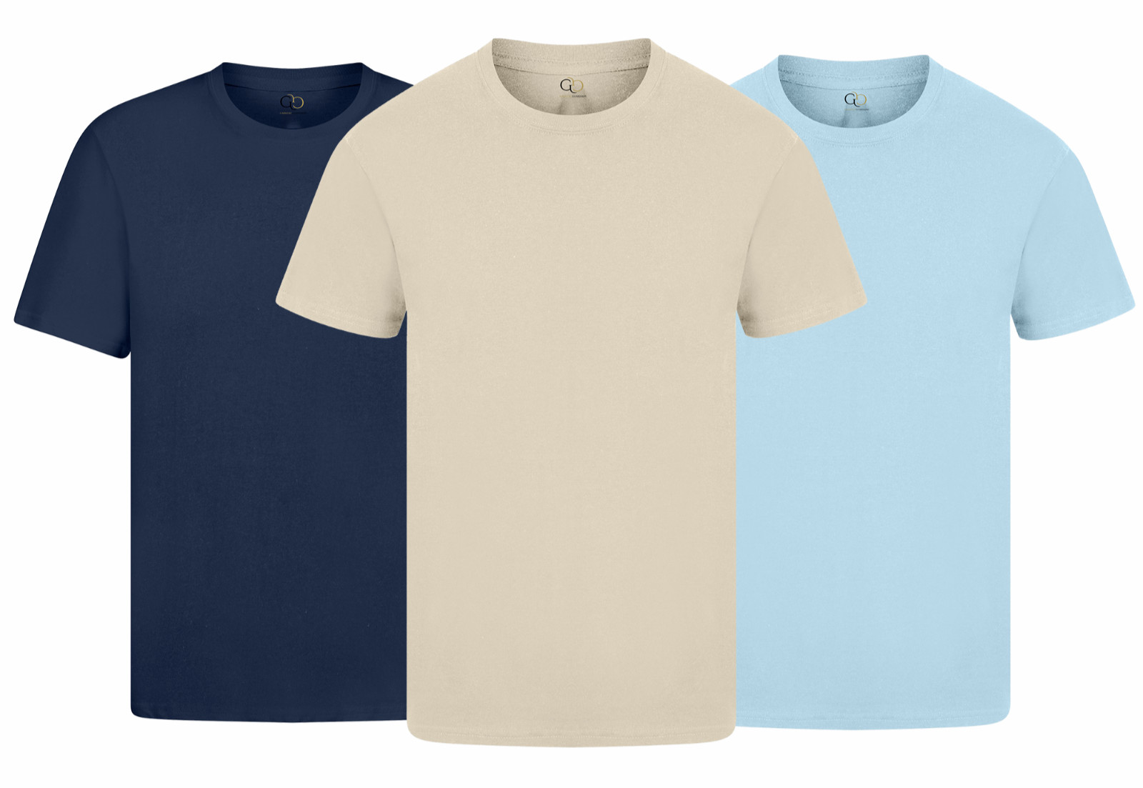 mens tshirts 1,3,5 Pack Unisex Plain Cotton Bulk T-Shirt Mixed Colors Premium gallery