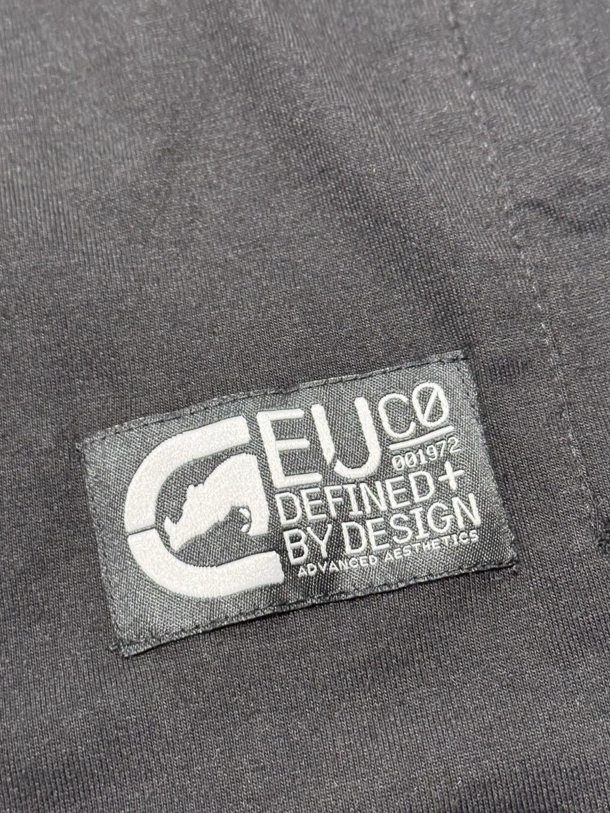 Ecko Unltd. Mens Small Black Shirt Hoodie Workout gym Thin Lightweight NWT gallery
