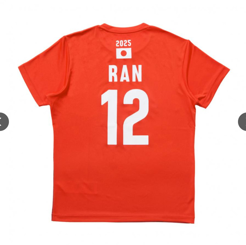 ASICS Official RAN Takahashi Japan Volleyball 2025 supporter T-Short Unisex gallery