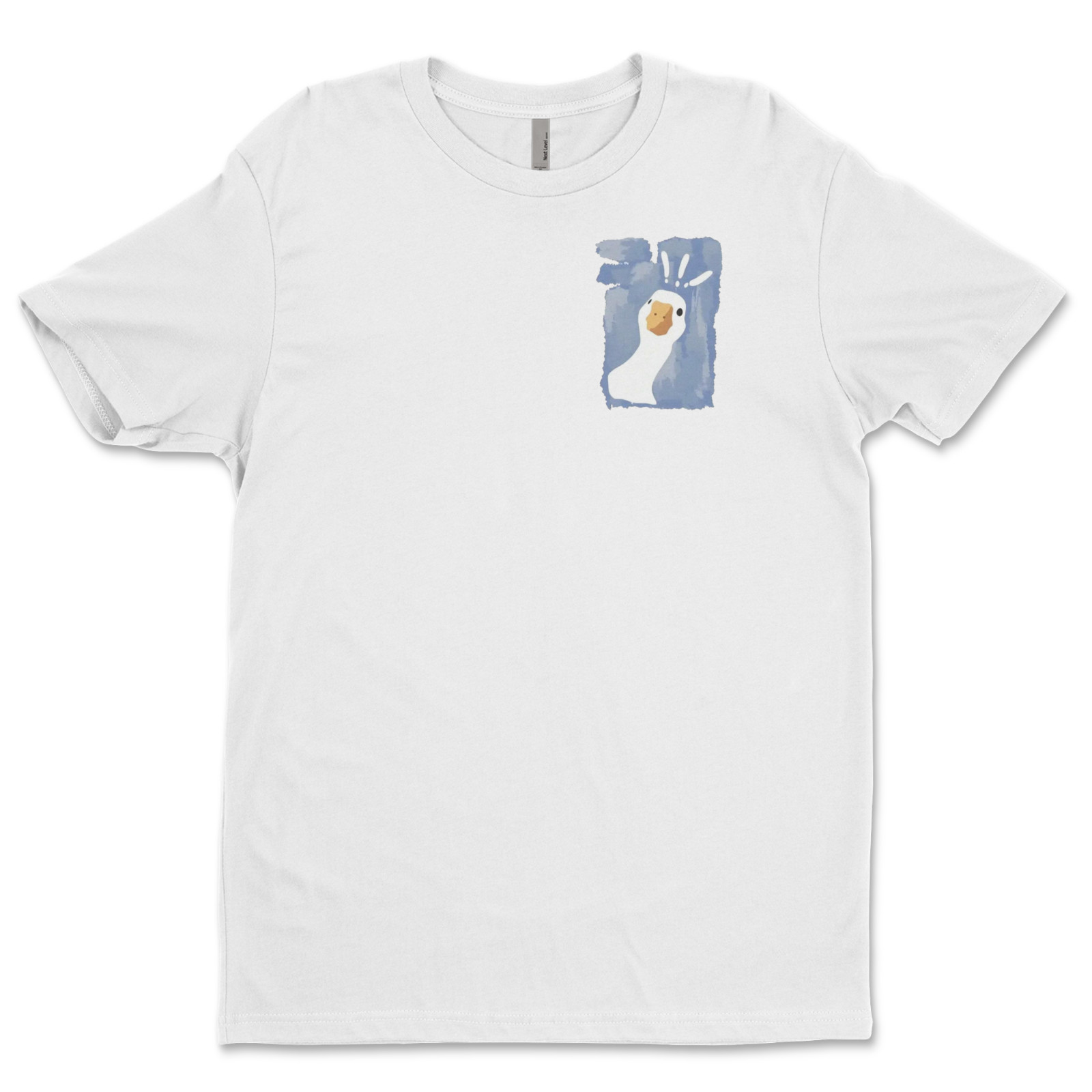 DTF Surprise duck/ Custom Unisex Soft Style T-Shirts, Next Level- Cotton gallery