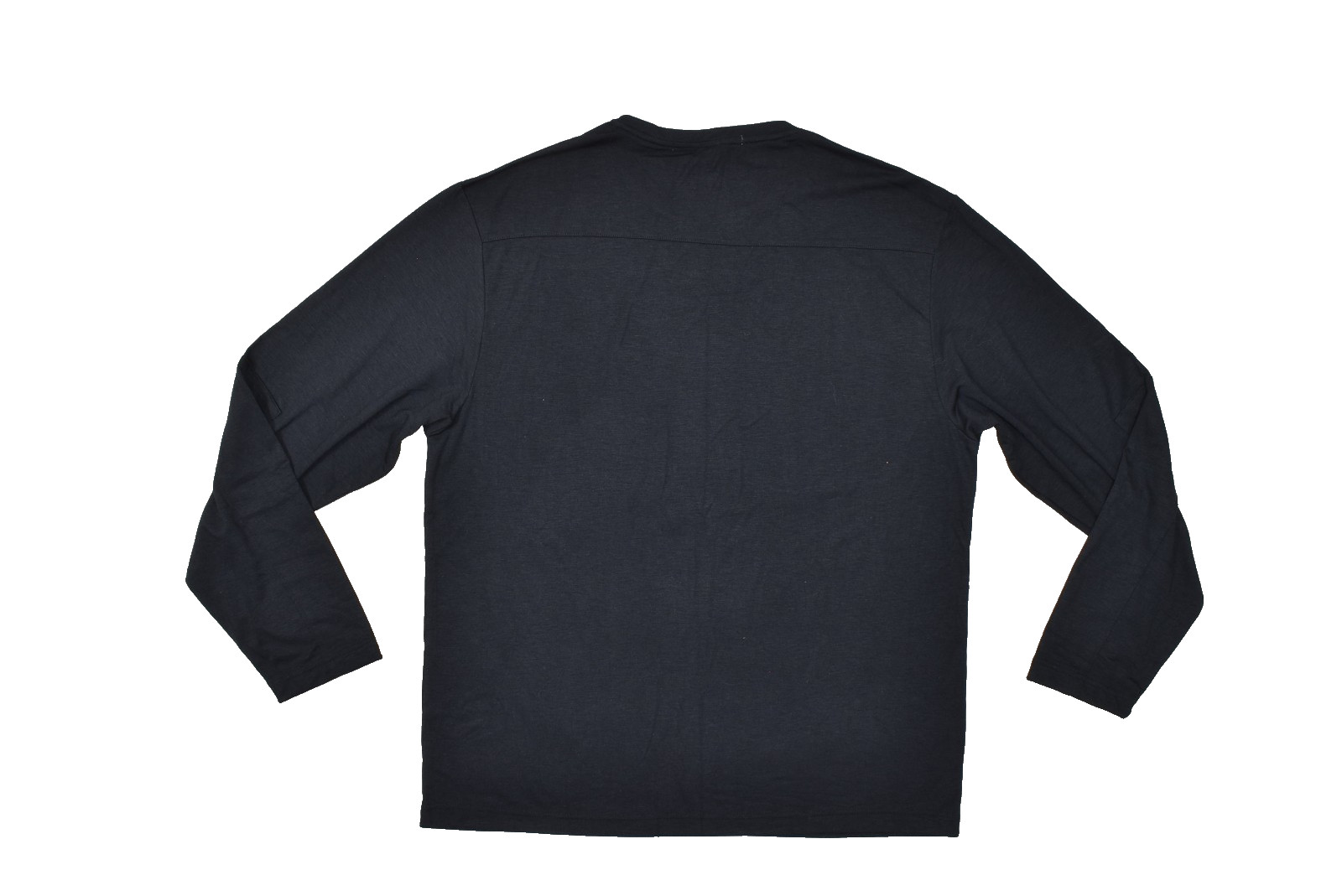 Perry Ellis Shirt Mens XL Black Long Sleeve Crew Neck Principles Tee New gallery