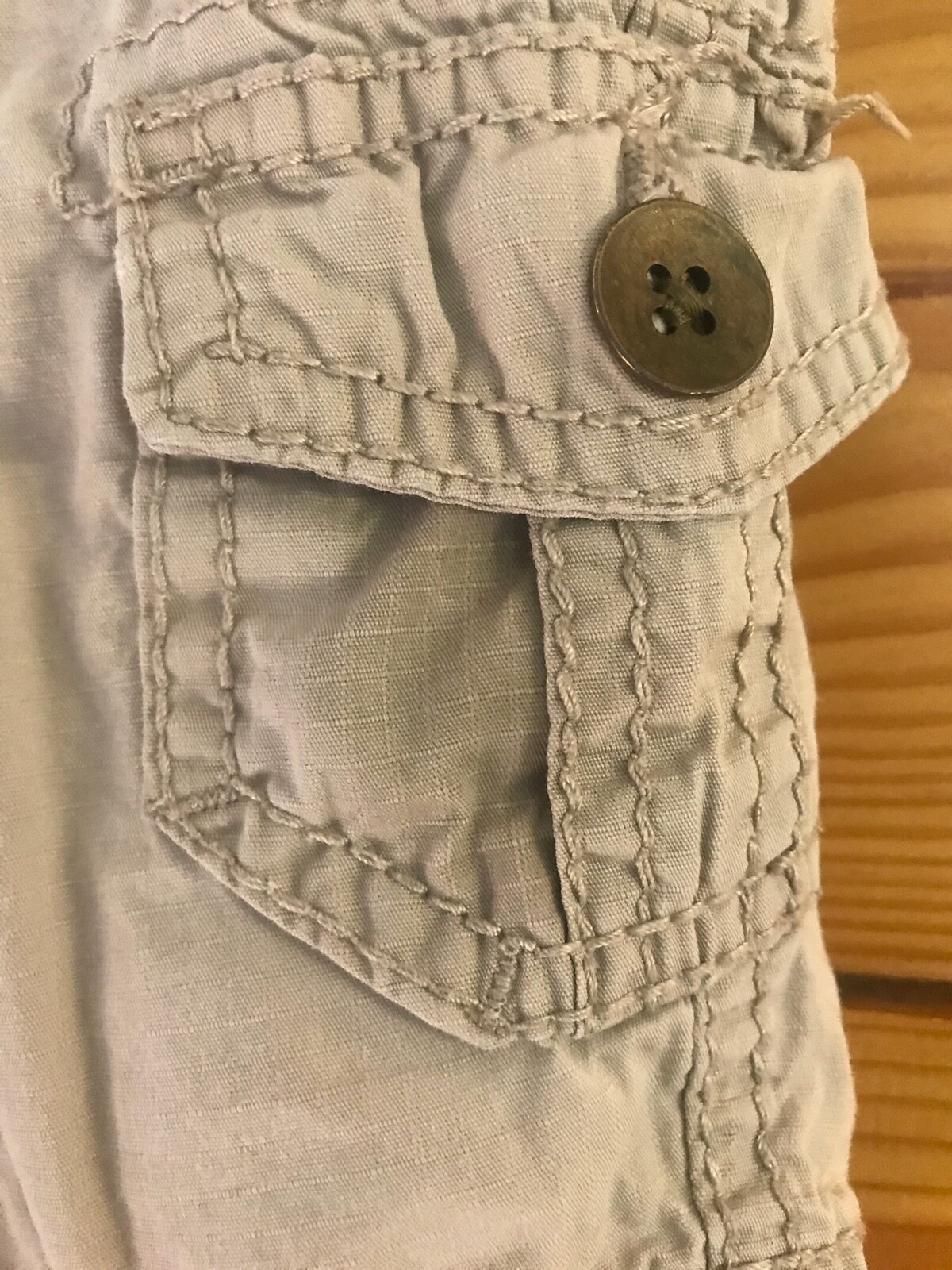Justice Khaki Check Shorts Girls Size 7R 7 R