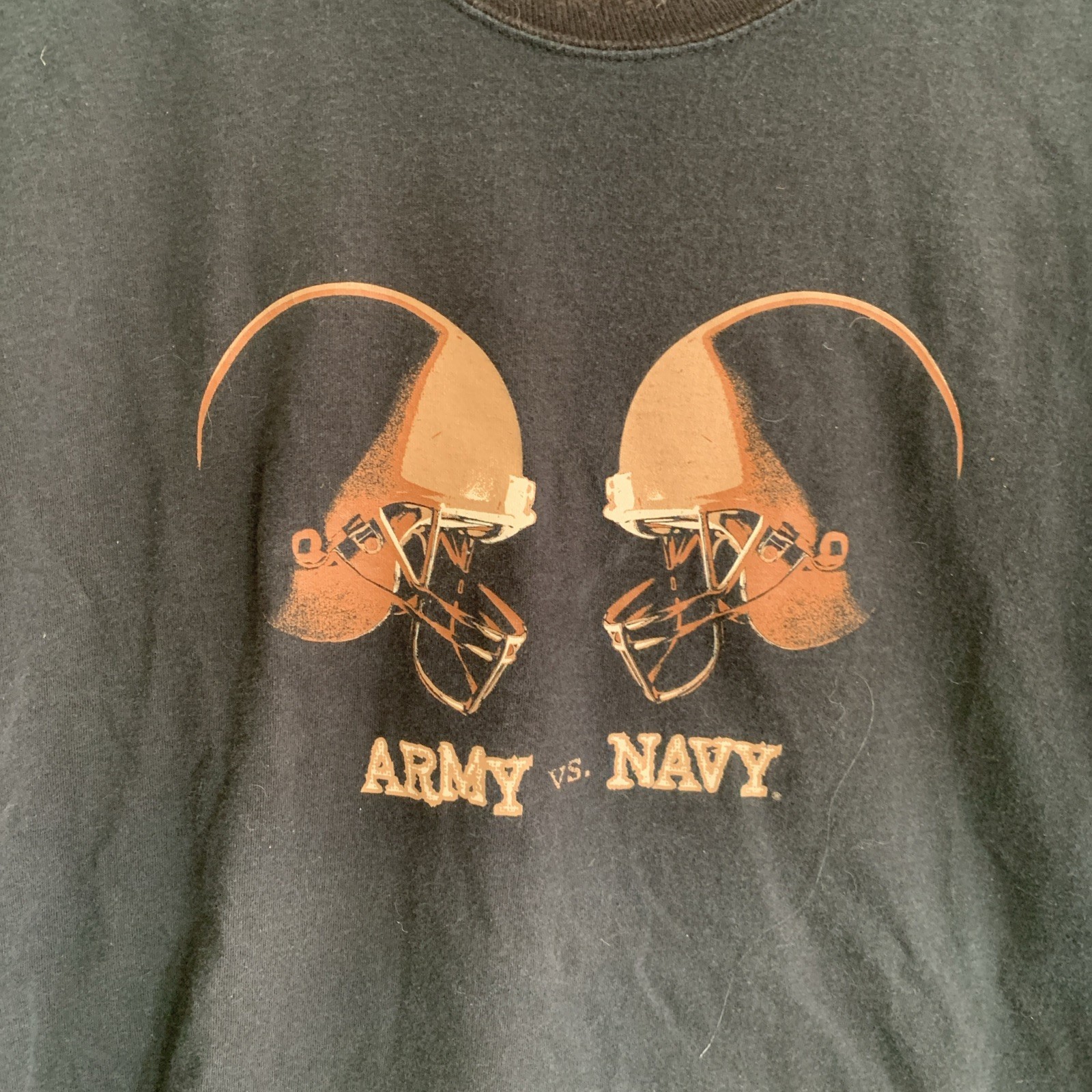 2008 Army-Navy Game Long Sleeve T-shirt Size XL Black Coloured gallery
