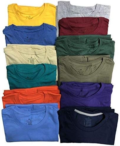 BILLIONHATS 36 Pack Mens Cotton Short Sleeve Lightweight T-Shirts (Small) gallery
