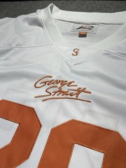GEORGE STRAIT Jersey UT Longhorns Austin NEW Concert 1 SHOW Only Shirt SLIM 2XL
