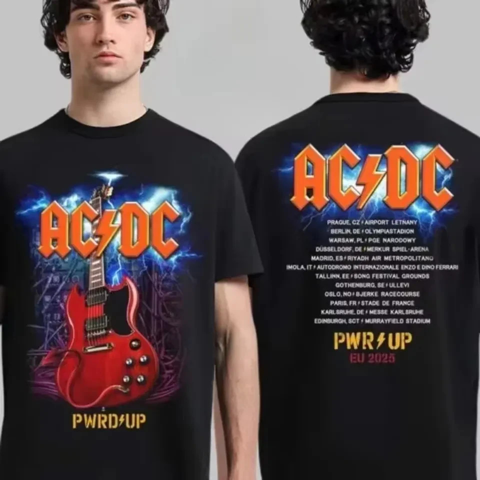 2 Sides AC-DC Back in Back in North America Tour 202 6 Shirt HN956