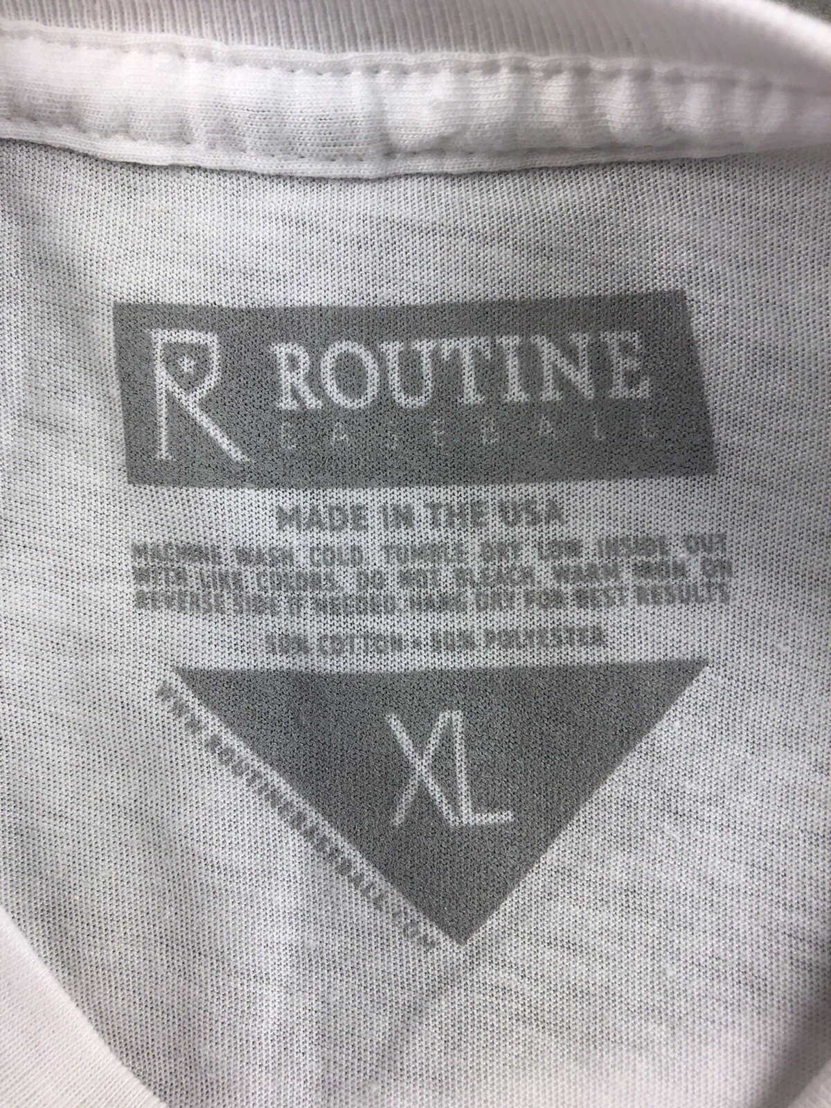 Clint Beastwood Routine Baseball Graphic T-shirt Mens Size XL NEW Made In USA gallery
