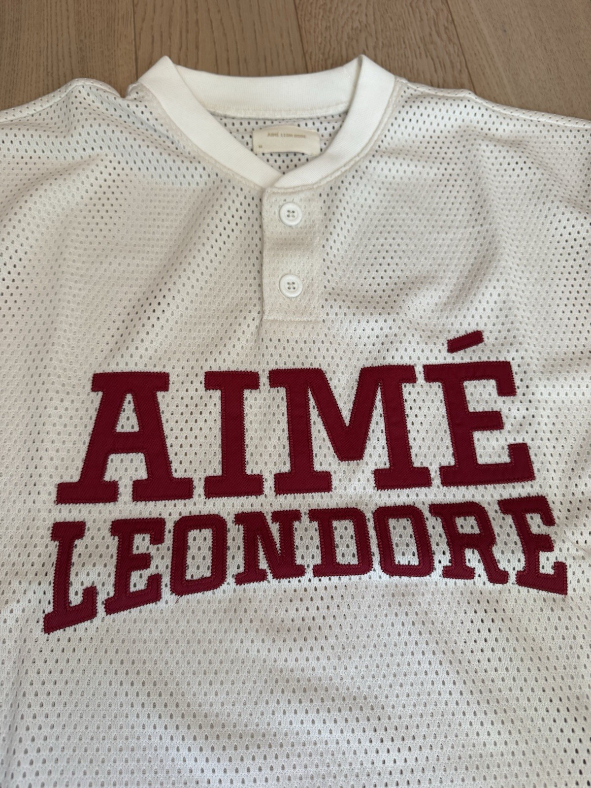 ALD Aime Leon Dore Mesh Batting Practice Jersey Medium White gallery