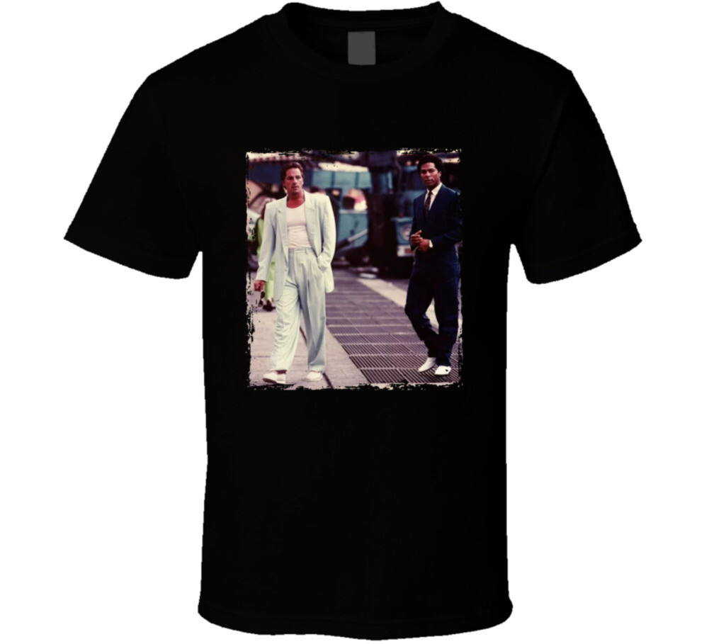 Miami Vice Crockett And Tubbs T Shirt gallery