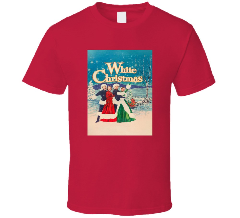 White Christmas Movie Tee Classic Holiday Film T Shirt gallery