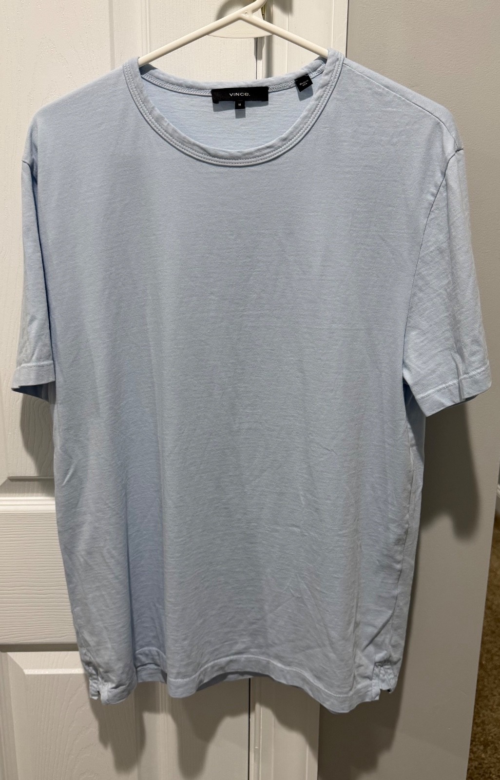 Vince Men's Short Sleeve T Shirt-Blue-Size M gallery