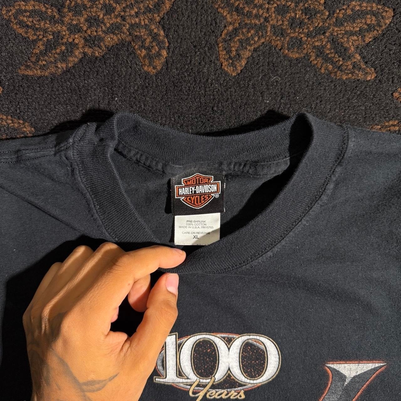 Y2K Cropped Harley Davidson tshirt gallery