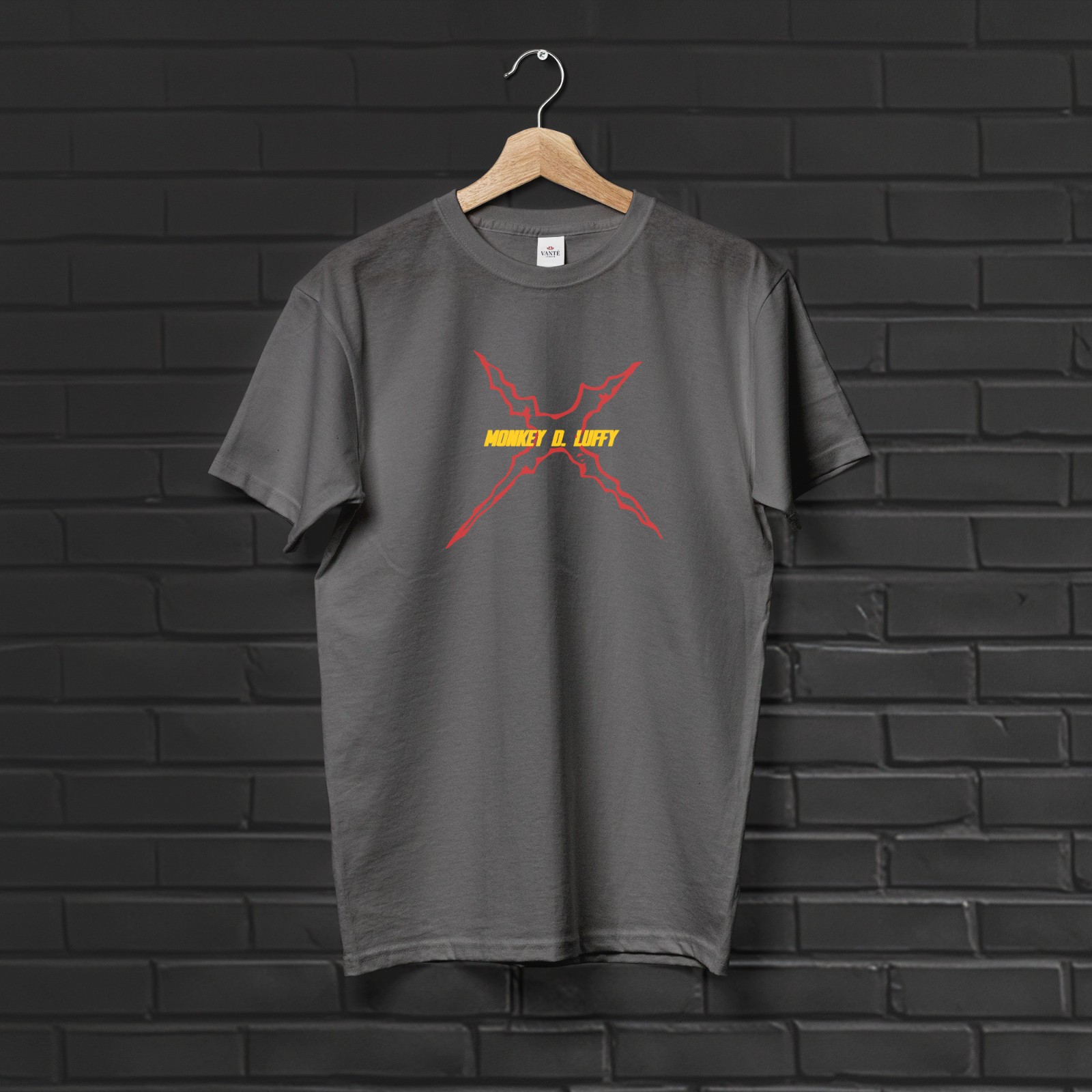 Monkey D. Luffy Minimalist T-Shirt Graphic Tee Mens Unisex Cotton Streetwear gallery