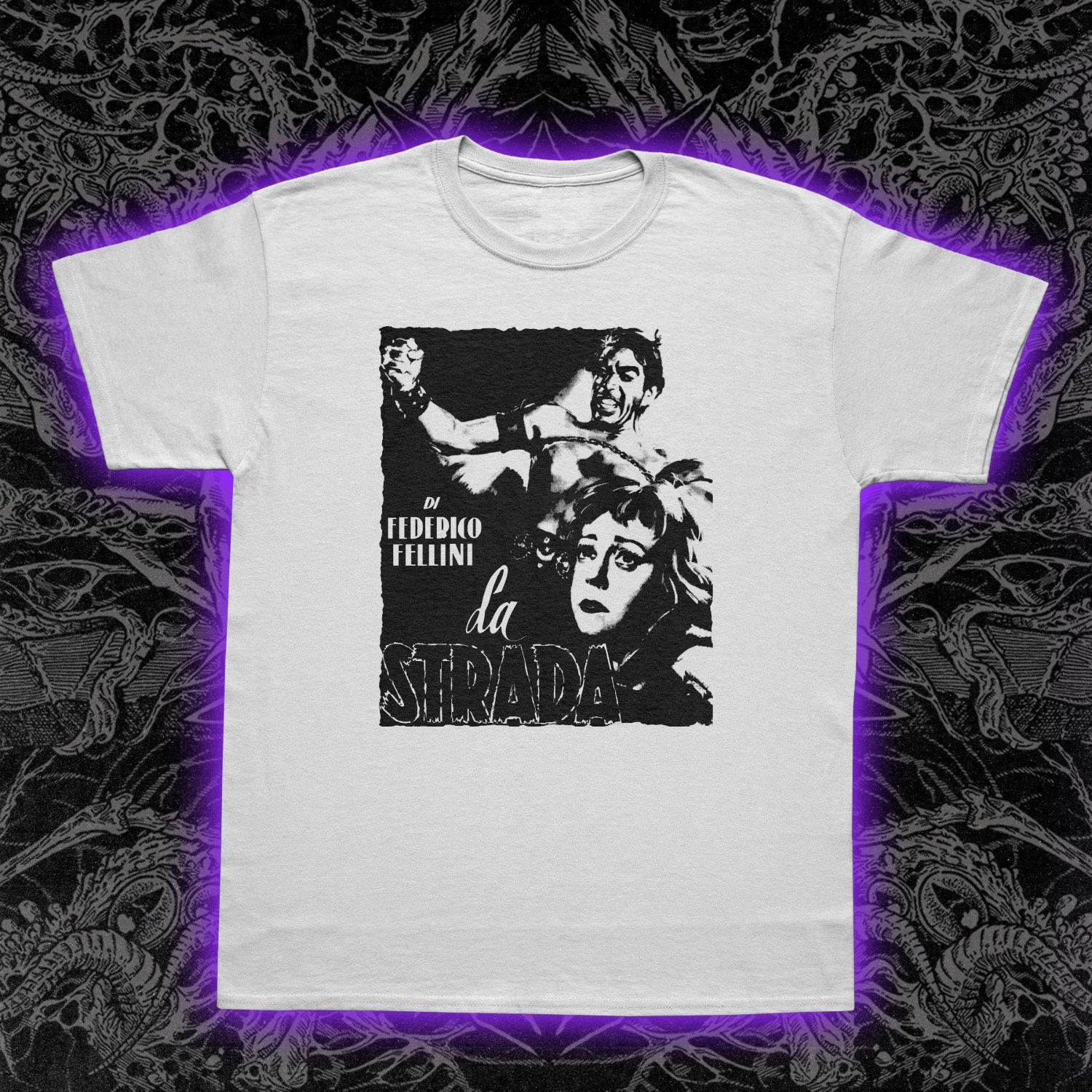 La Strada T-Shirt Fellini 1954 Italian Film Classic Vintage Movie Graphic Tee gallery