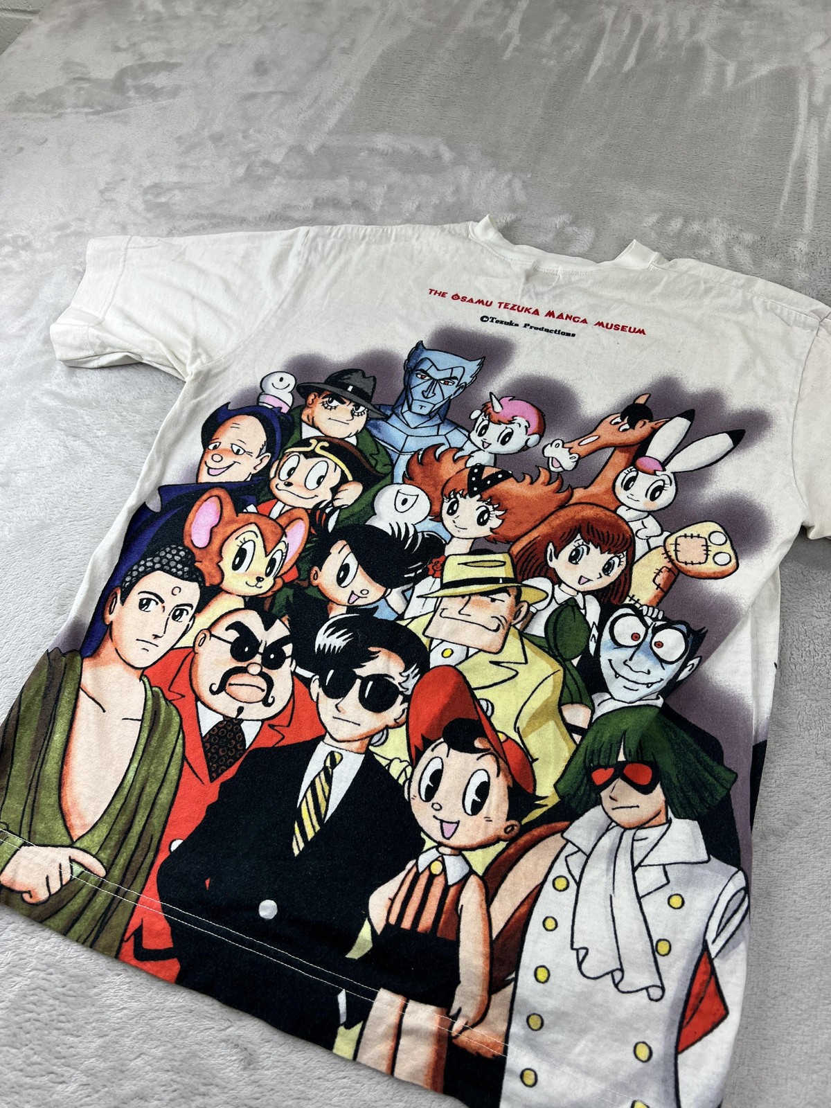 Vintage Osamu Tezuka Manga Museum Shirt Mens Large Astro Boy Kimba Anime 90s Jap gallery