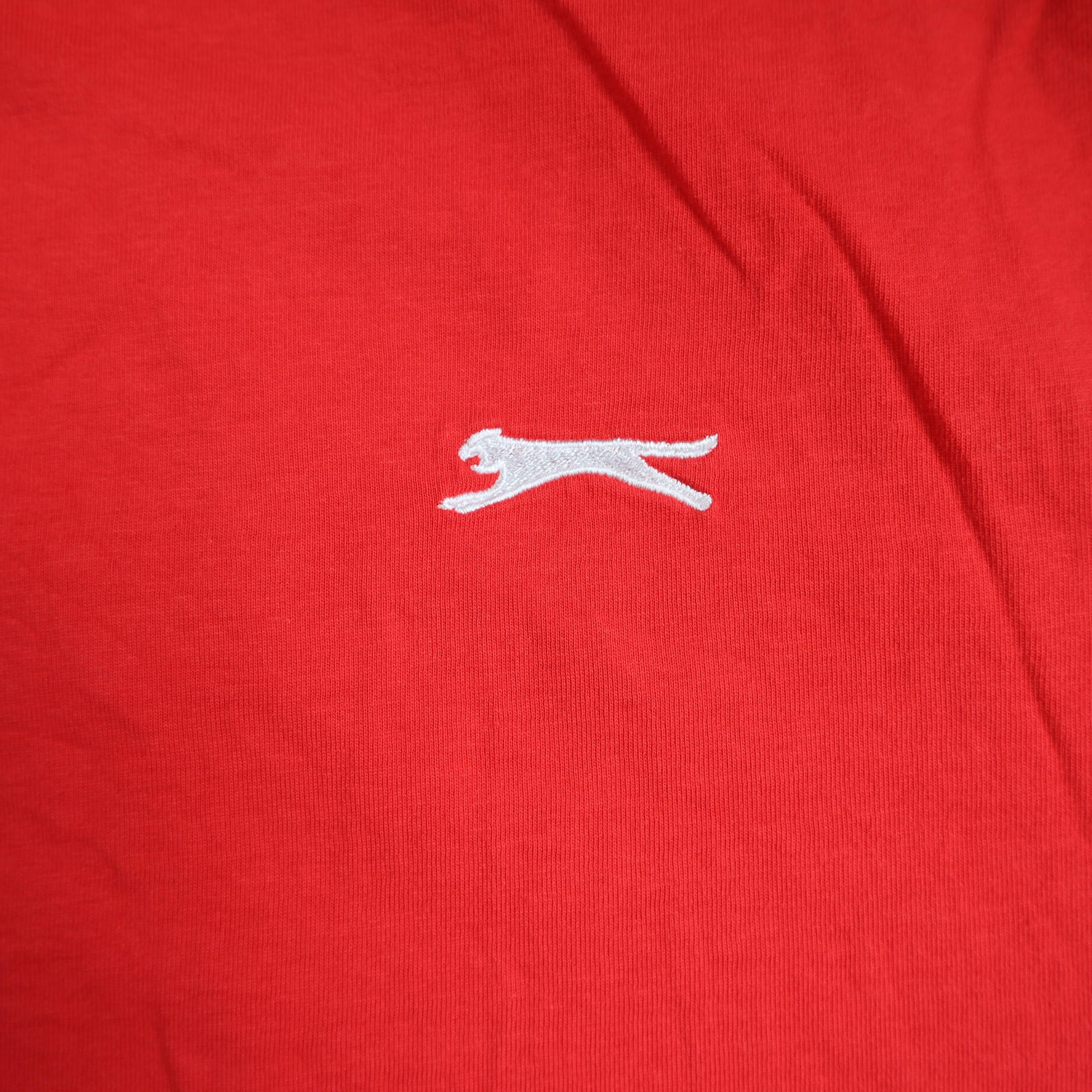 Slazenger Mens T-Shirt Size 4XL Red Short Sleeve Round Neck 100% Cotton gallery