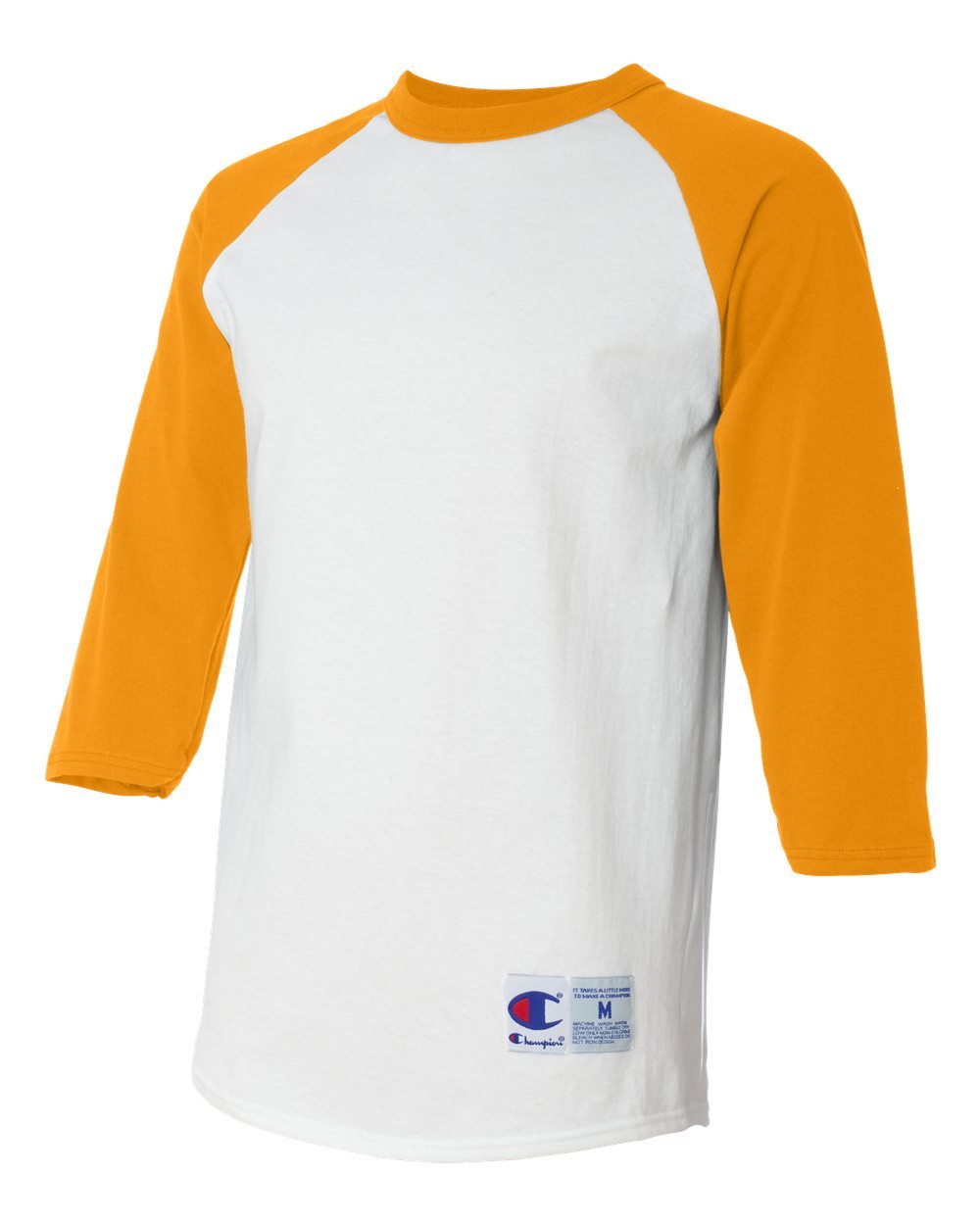Champion Men's Adult Raglan Baseball T-Shirt 3/4 sleeves T-137 gallery