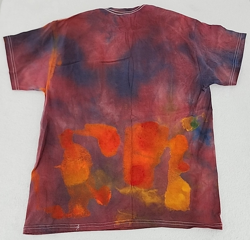 3 Procion Ice Tie Dye Short Sleeve Shirts Unisex Size Large Gildan & Hanes NEW! gallery