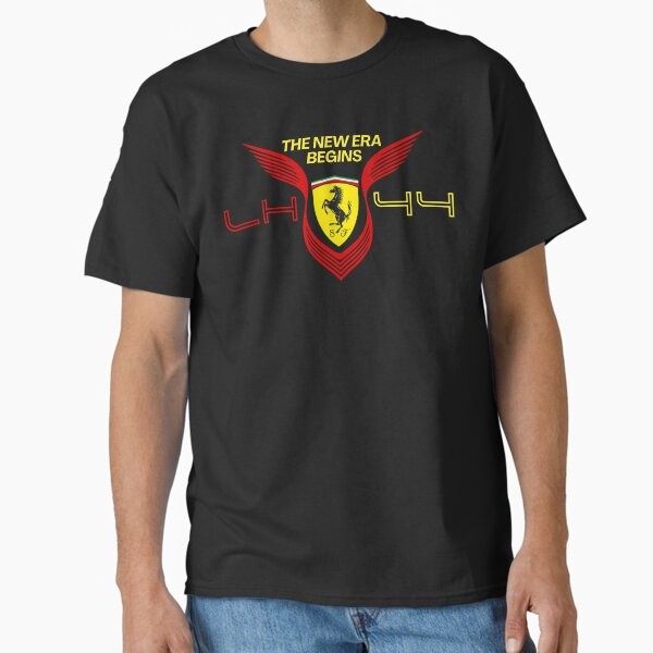 The New Era Begins LH 44 F1 Ferrari SF-25 Ham T-Shirt Made in US/AUS Size S-2XL