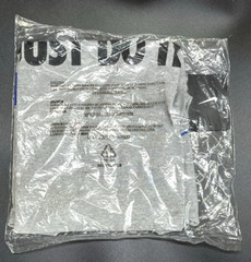 Nike JUST DO IT Swoosh Tee Shirt – AA2097 050 – Grey Black Blue Sz S