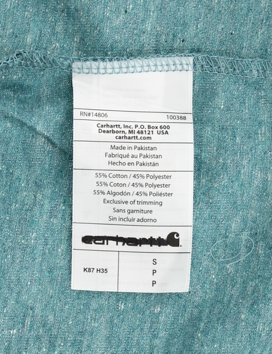 Carhartt Men's T-Shirt, Heavyweight Loose Fit Short Sleeve Crew Neck Pocket Tee gallery