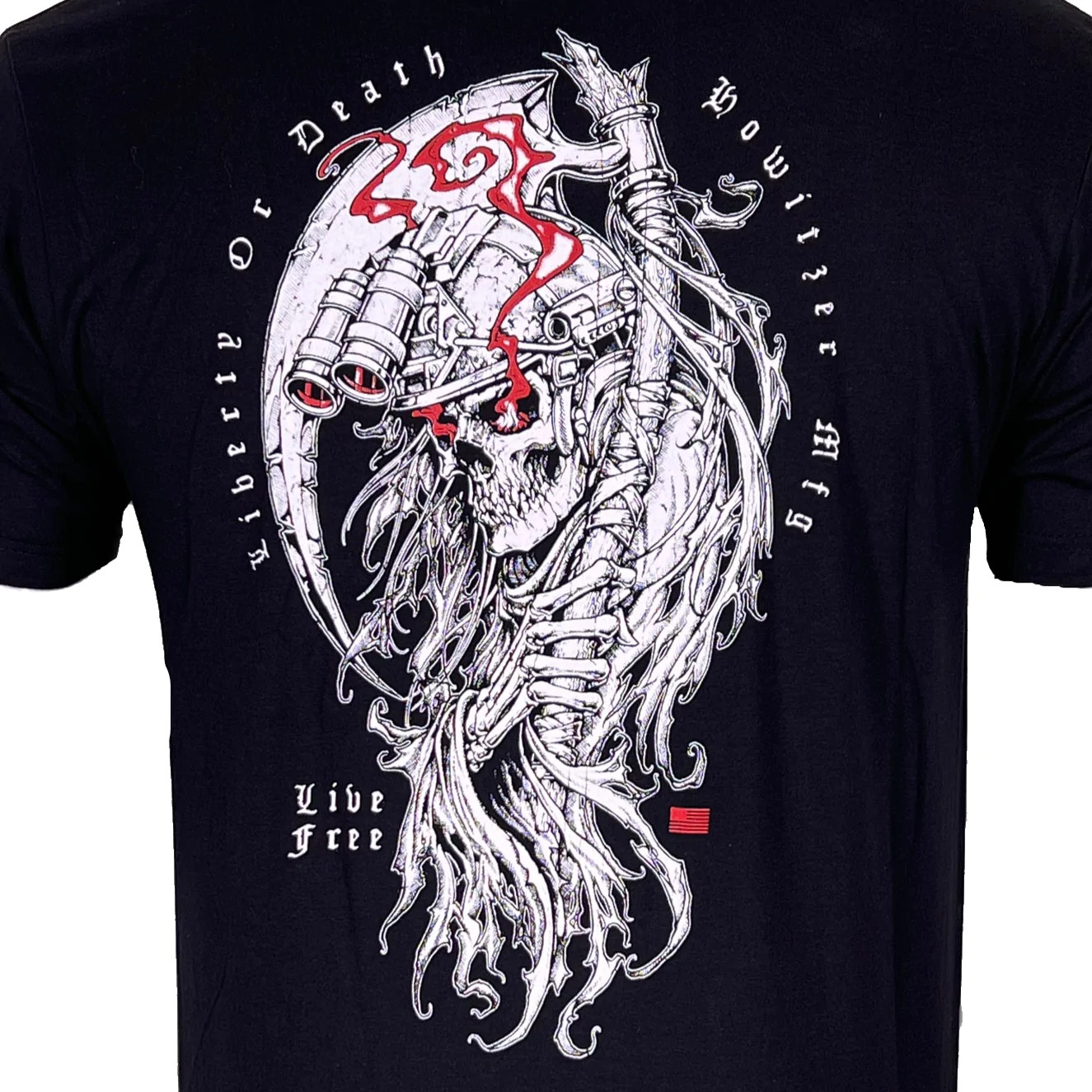 Howitzer Style Men's T-Shirt LIBERTY REAPER Military Grunt MFG gallery