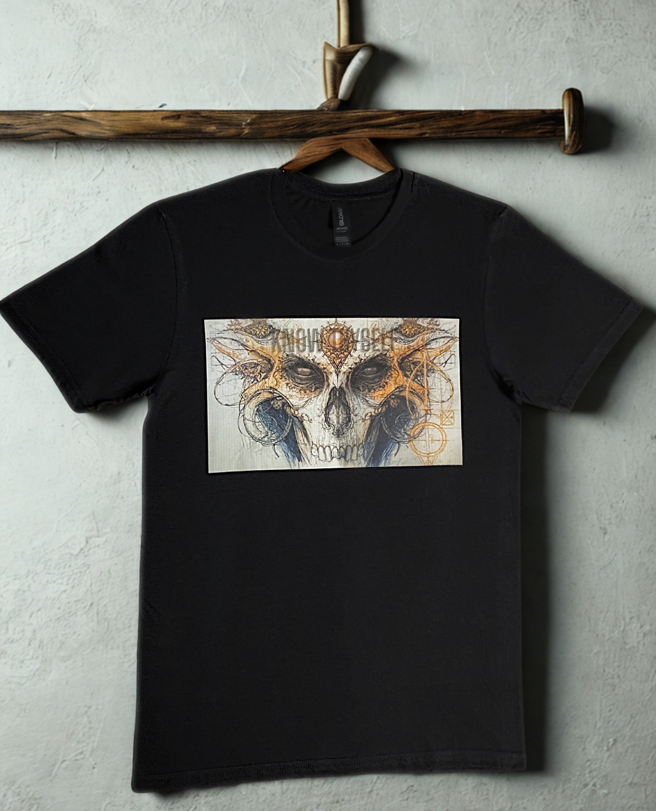 DTF Custom Made - KNOW THYSELF Short Sleeve T-Shirt - Black & White SML gallery