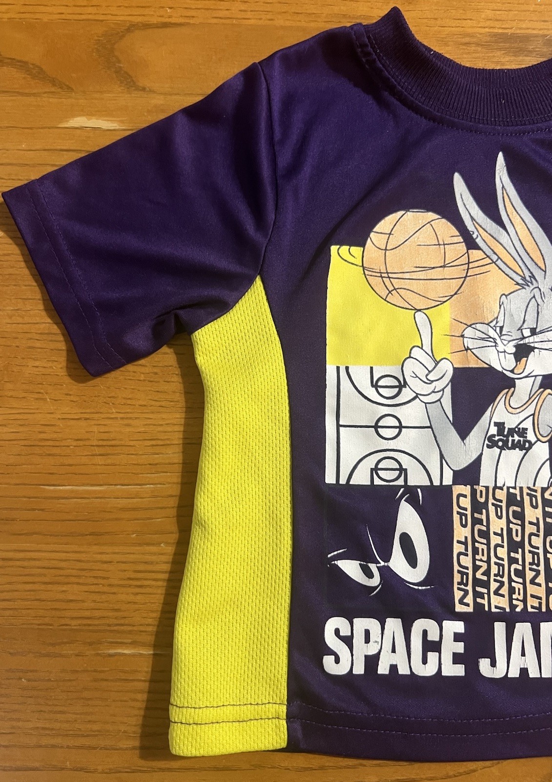 Space Jam Short Sleeve Shirt Kids 2T New Legacy Tune Squad Bugs Bunny Y2K 2000s gallery