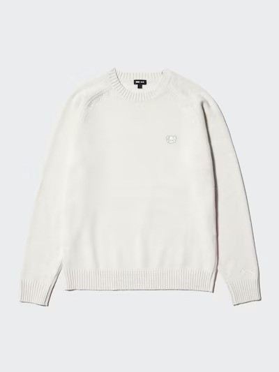 PSL KAWS WINTER x UNIQLO Lambswool Crewneck Sweater 4 colors New Japan 2025 gallery
