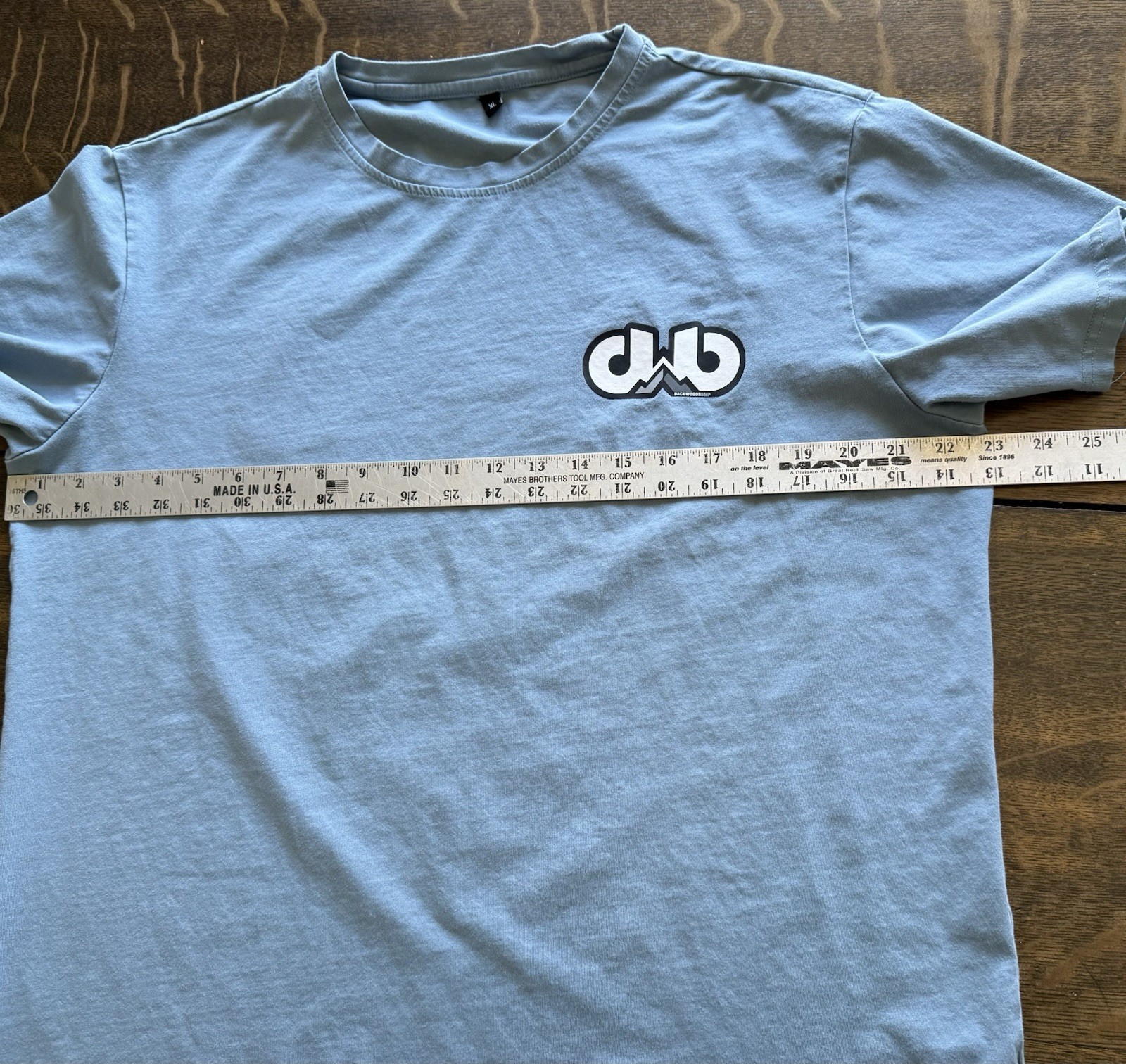 Backwoods Snowmobile Mountainside Performance BMP T Shirt Sz XL Maine Blue Tee gallery