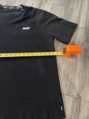 Palace Skateboards Black Spellout Logo Basically A T Shirt Men’s XL Short Sleeve