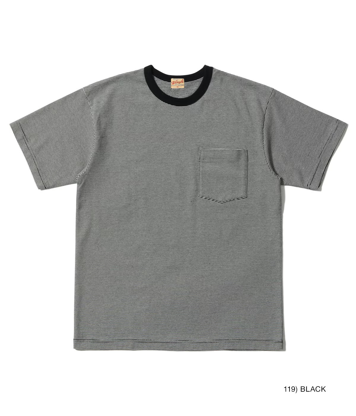 WHITESVILLE Lot No. WV79679 WHITESVILLE 30/2 FINE-LINED BORDER T-SHIRT Japan New gallery