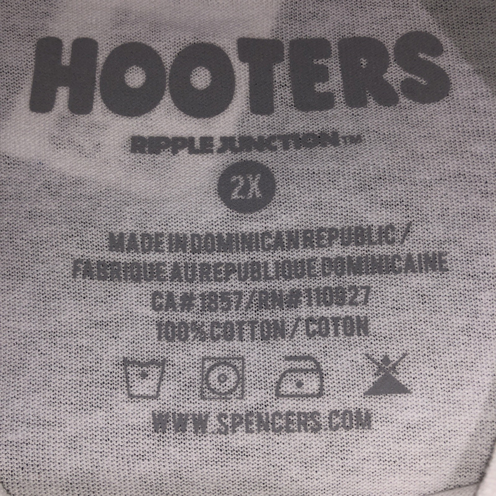 Hooters Graphic Tee Shirt 2XL Brand New Colorado Springs Mile High Club Elv 6035 gallery