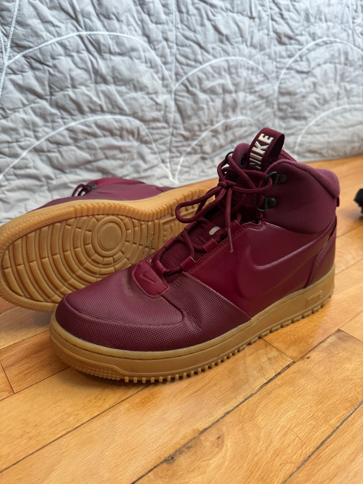 Nike Path Winter Dark Beetroot “Gum Bottom” BQ4223-600 SIZE 12